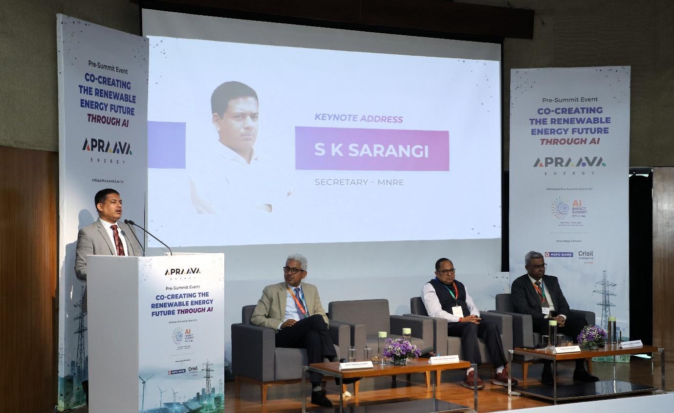 Apraava Energy hosts Pre-Summit for India AI Impact Summit to Co-Create an
AI-Driven Renewable Energy Future