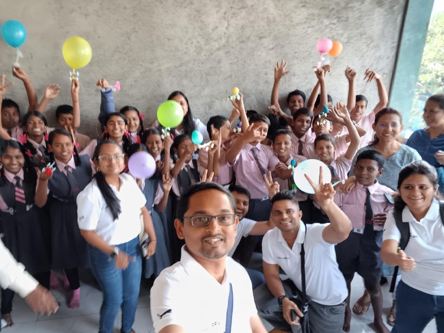 Volunteering with Future Leaders