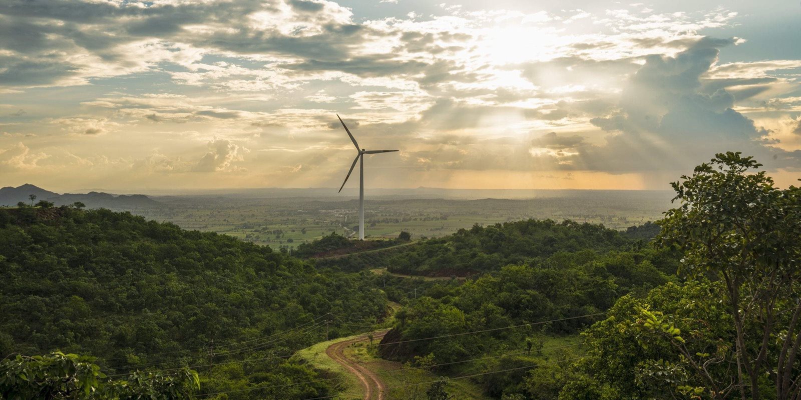 Harapanahalli Wind Farm wind turbines in Karnataka, 39.6 MW installed capacity