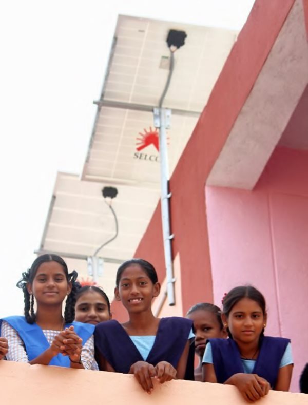 Meeting energy needs of villages through solar  